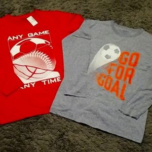 2 kids long sleeve shirt